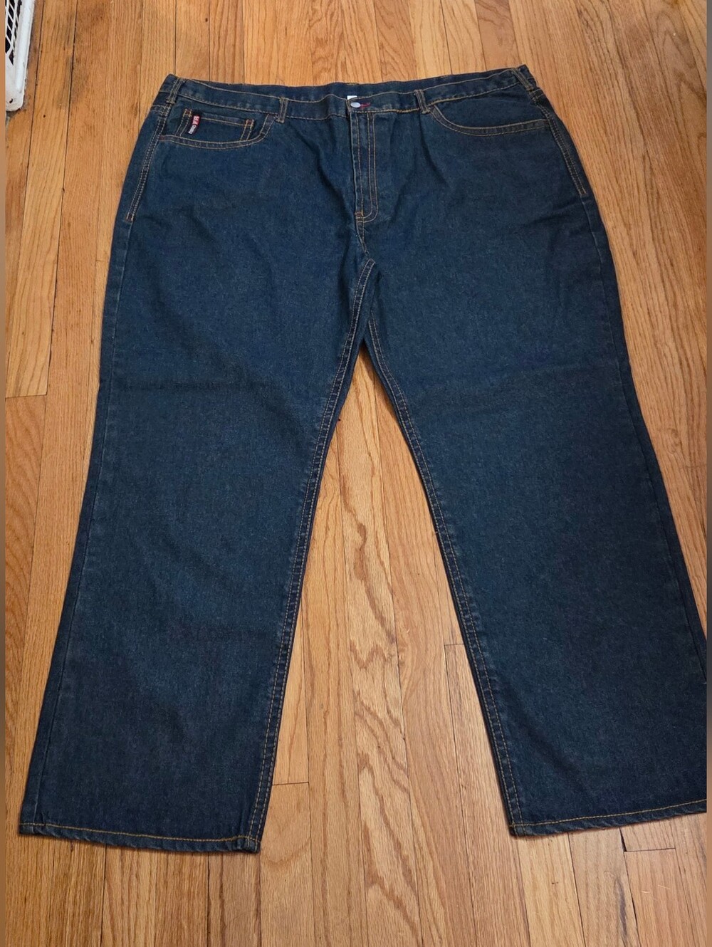 NWOT Magid FR Relaxed Fit Dark Blue Denim Work Jeans Flame Resistant 48×32